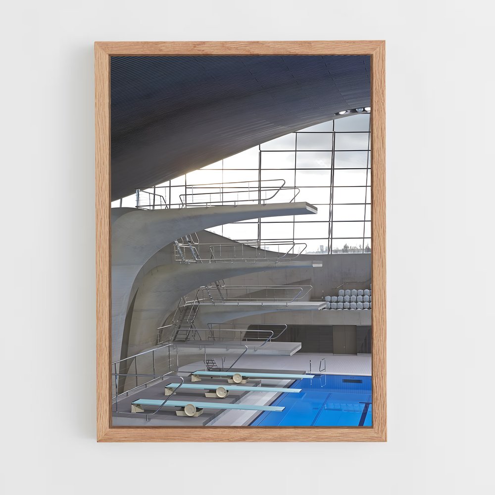 Poster Aquatics Dream – affiche Plongeon depuis une plateforme (vue 4)